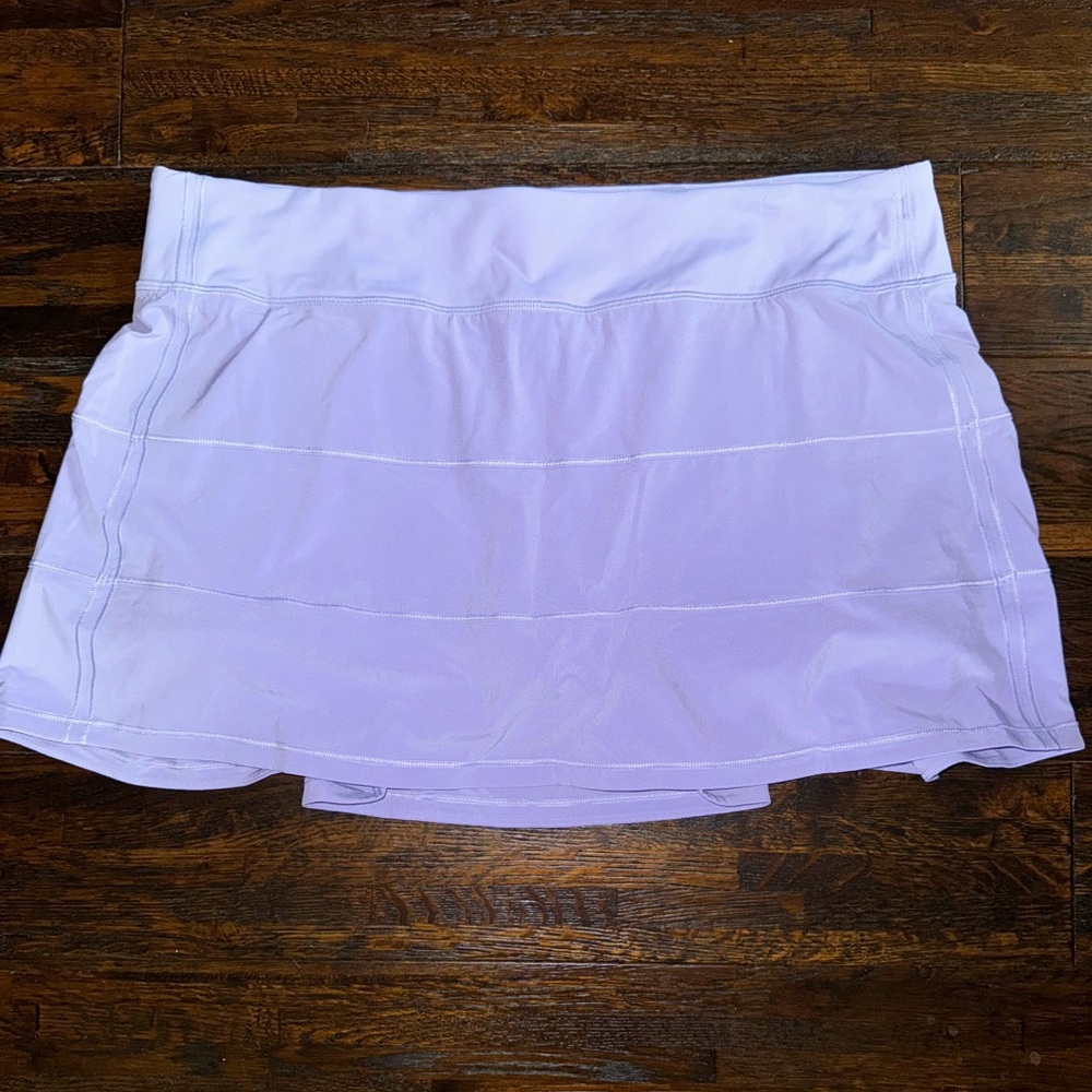 Lavender Lululemon Pace Rival Mid-Rise Skirt